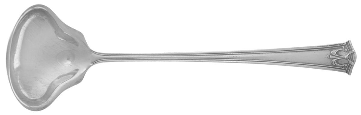 BMS29 (STERLING) Solid Piece Cream Ladle by Baker Manchester-1