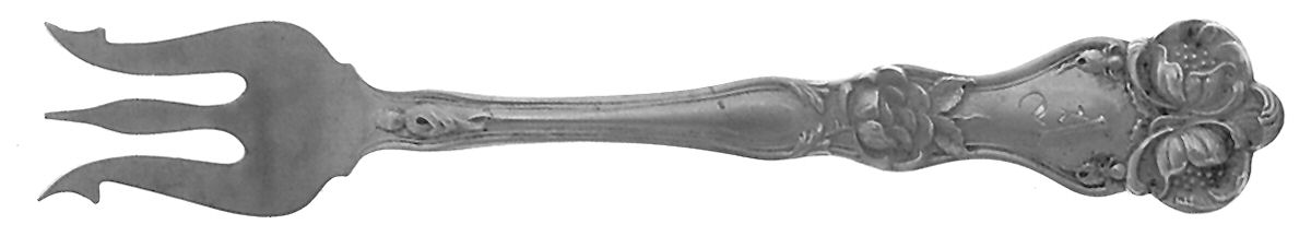 BMS30 (STERLING) Monogram Oyster Fork by Baker Manchester-1
