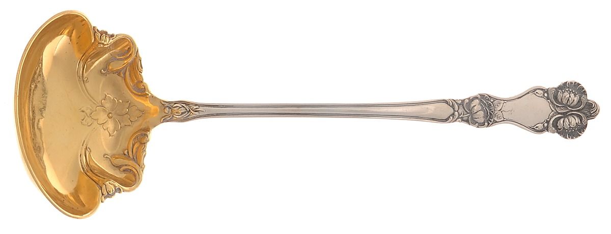 BMS30 (STERLING) Small Solid Soup Ladle by Baker Manchester-1