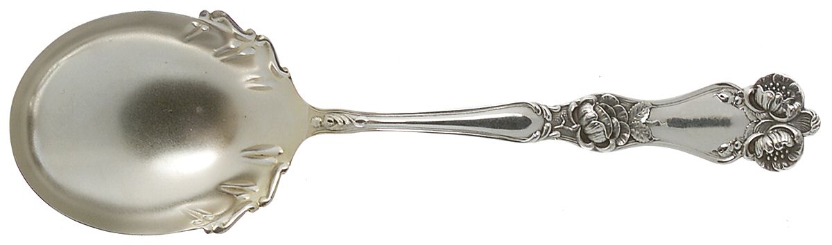 BMS30 (STERLING) Large Jelly Spoon by Baker Manchester-1