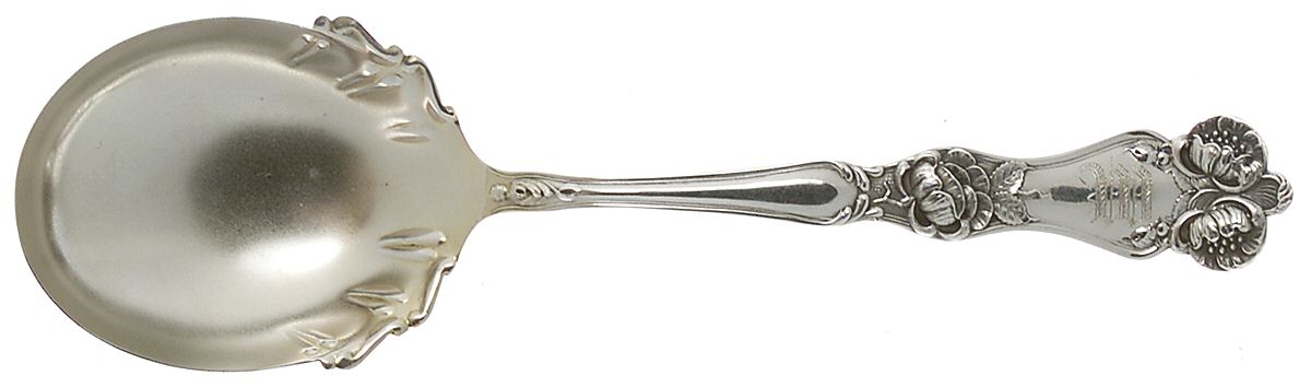 BMS30 (STERLING) Large Jelly Spoon by Baker Manchester-1