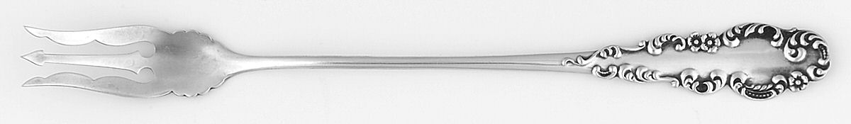 BLS7 (STERLING) Olive Fork by R. Blackinton & Co-1