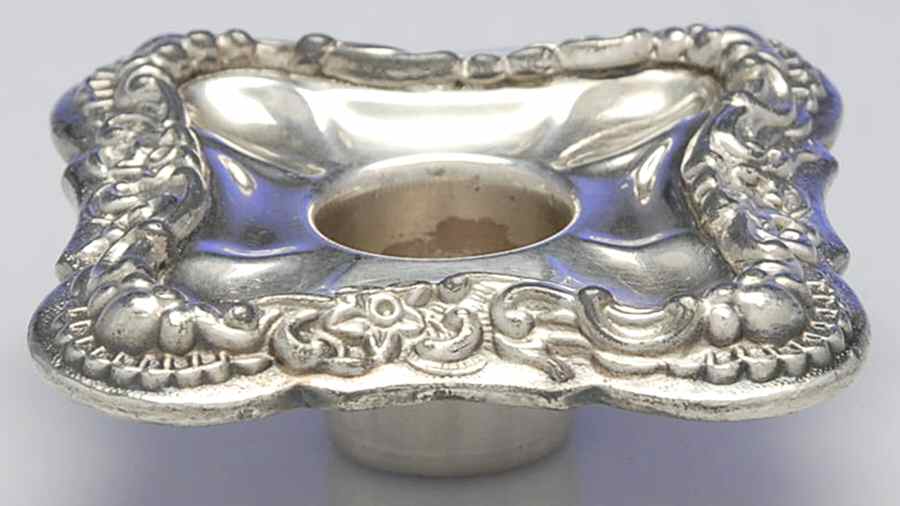BIM4 (Silverplate, Hollowware) Bobeche-Solid by Birmingham Silver Co-1