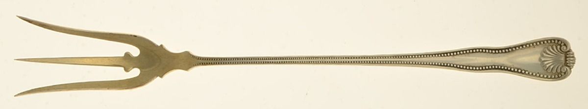 BIK3 (STERLING) Large Lettuce Serving Fork by Bigelow, Kennard & Co.-1