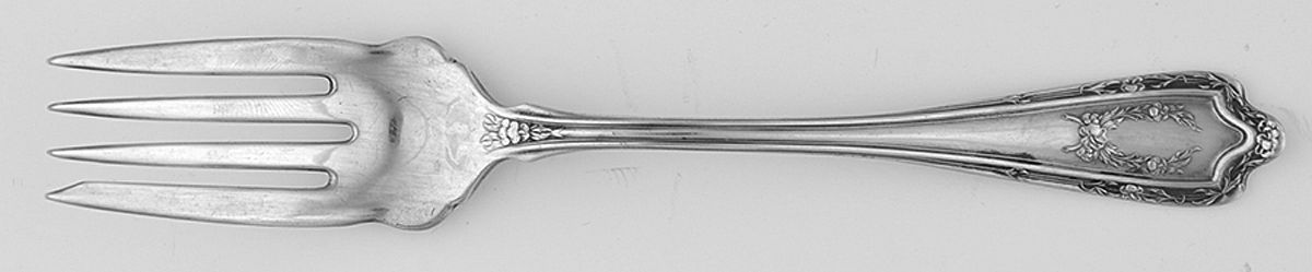 Bnw1 (Silverplate) Individual Salad Fork by W Bingham -1