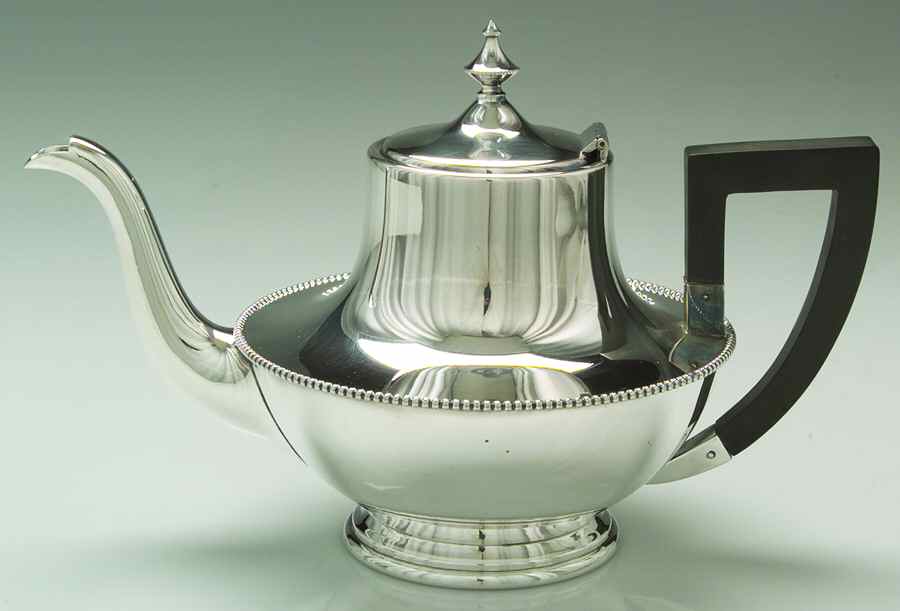 4005 (Silverplate, Hollowware) Silverplate Coffee Pot by Barbour Silver (USA)-1