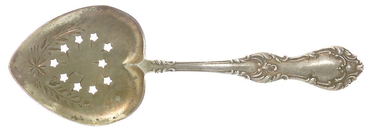 BMS32 (STERLING) Bon Bon Spoon Bright Cut by Baker Manchester-1