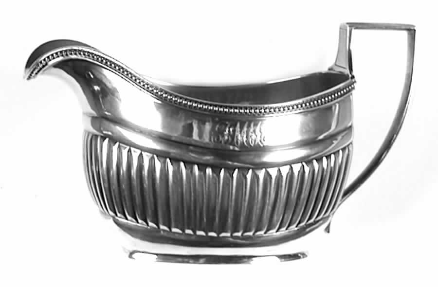 BIK6 (STERLING, HOLLOWWARE) Creamer by Bigelow, Kennard & Co.-1