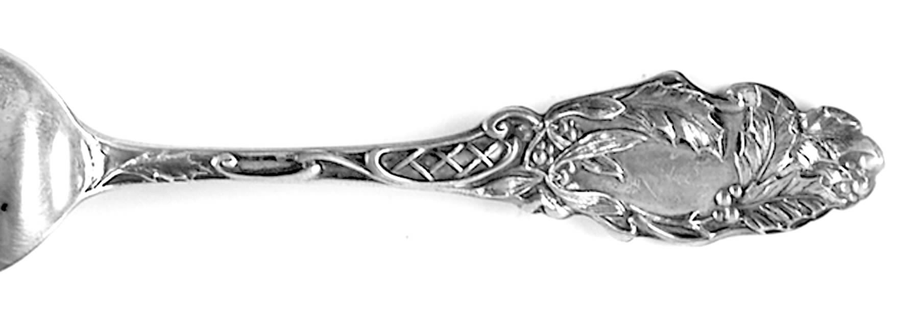 BMS33 (STERLING) Five O'Clock Teaspoon by Baker Manchester-1