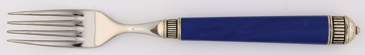 Opera-Blue (Stainless, Acrylic) Individual Salad Fork by Bugatti-1