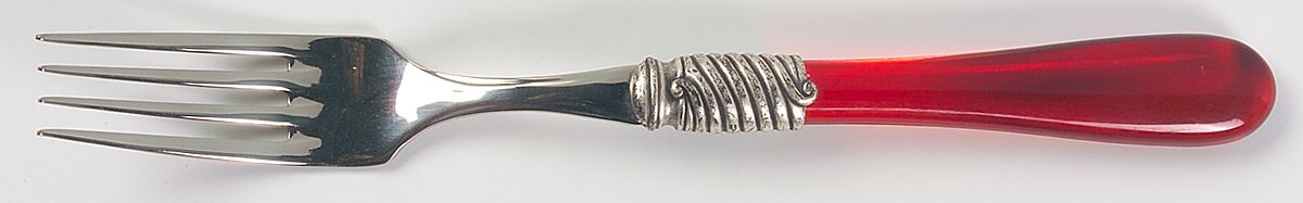 Crystal-Red (Stainless, Acrylic) Fork by Bugatti-1