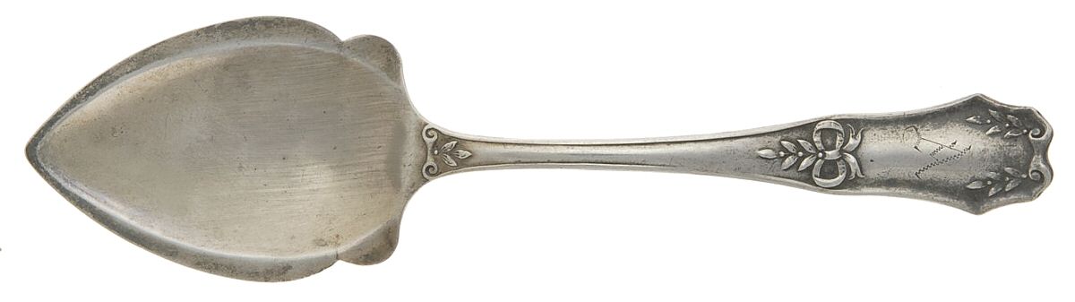 BMS34 (Sterling) Large Jelly Spoon by Baker Manchester-1