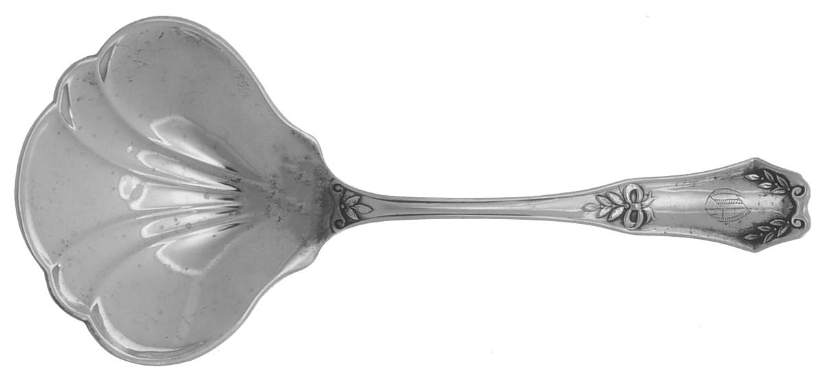 BMS34 (Sterling) Solid Bon Bon Spoon by Baker Manchester-1