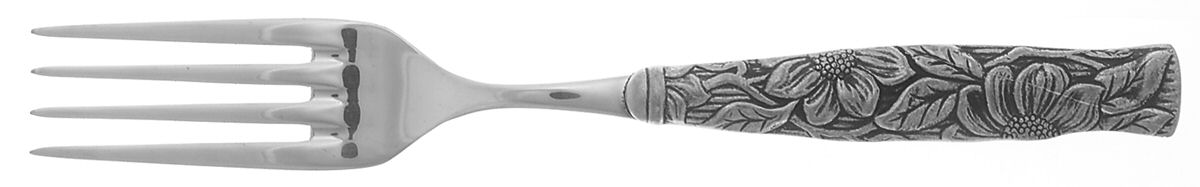 Sunflower (Pewter) Solid Serving Fork by Bugatti-1