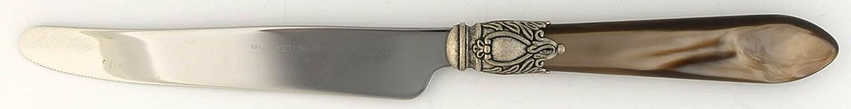 Oxford-Taupe (Stainless, Acrylic) New French Hollow Knife by Bugatti-1