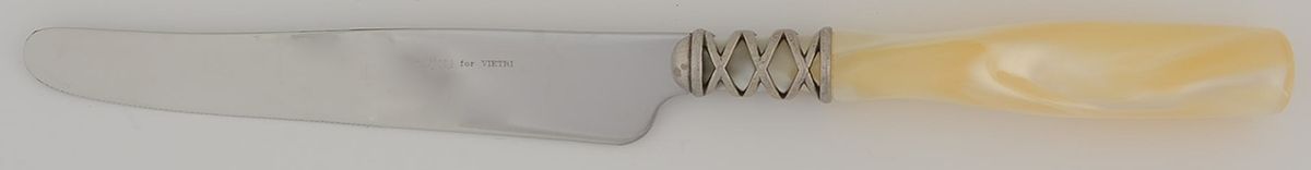Arianna-Ivory (Stainless, Acrylic) New French Hollow Knife by Bugatti-1