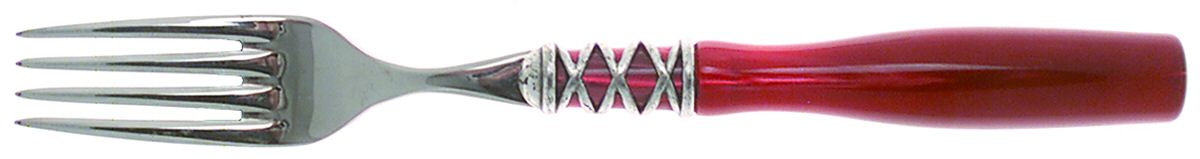 Arianna-Red (Stainless, Acrylic) Individual Salad Fork by Bugatti-1