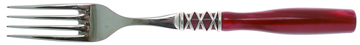 Arianna-Red (Stainless, Acrylic) Fork by Bugatti-1