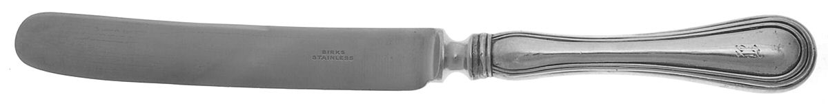BIR17 (Sterling) Old French Hollow Knife with Bolster by Birks Silver-1