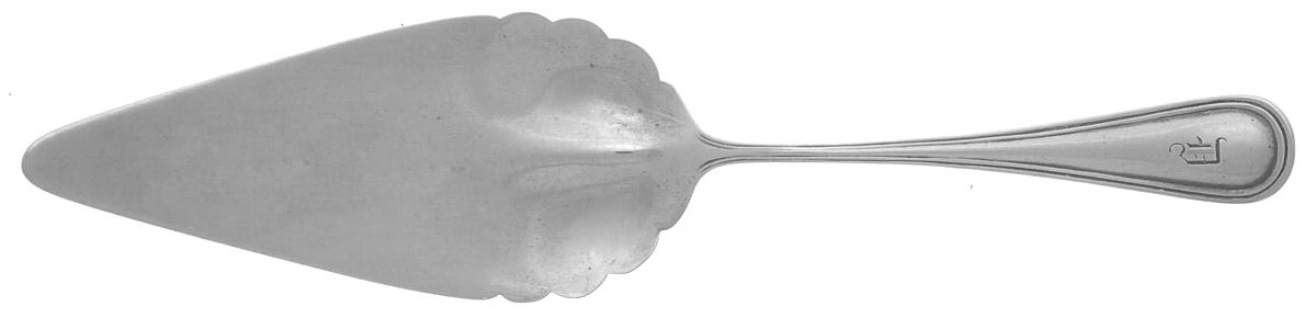 BIR17 (Sterling) Solid Pastry Server by Birks Silver-1