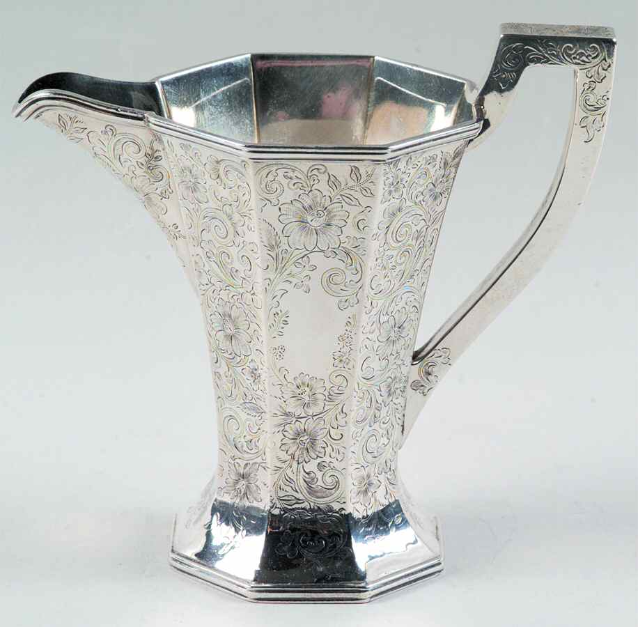 1285 (Sterling, Hollowware) Creamer by Bixby-1