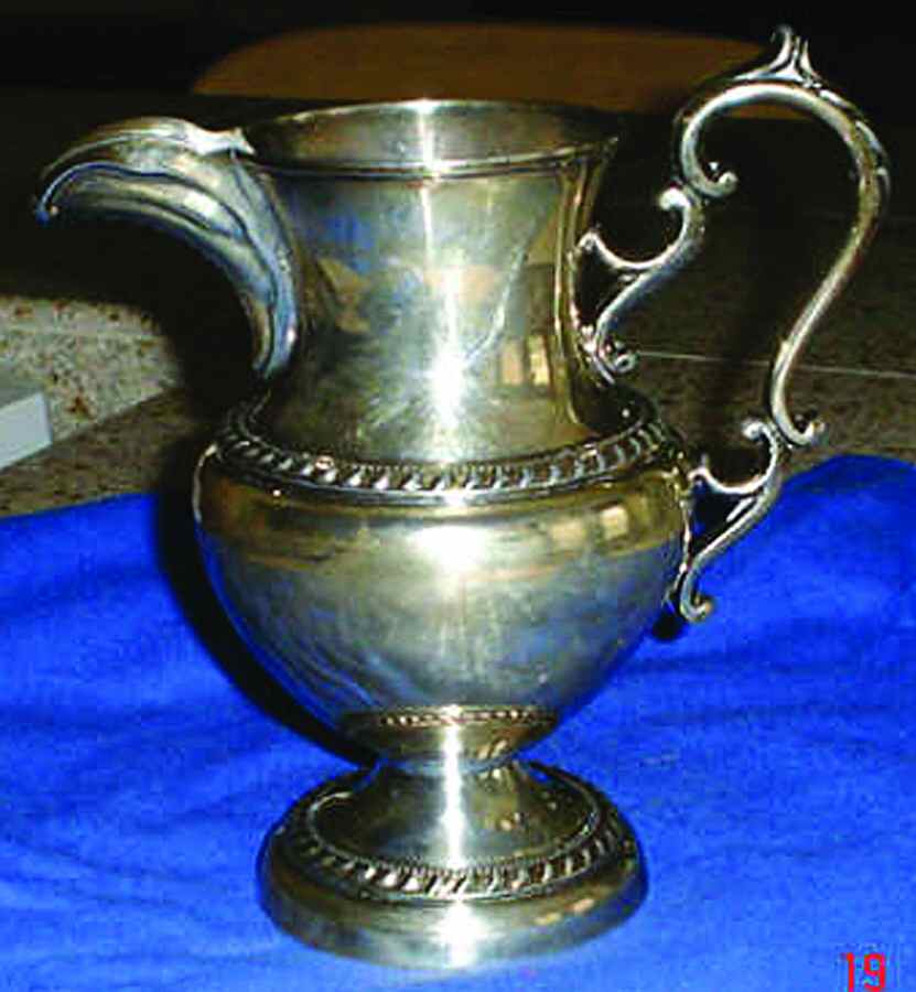 GDS7 (Silverplate, Hollowware) Creamer by Goldfeder Silver Co-1
