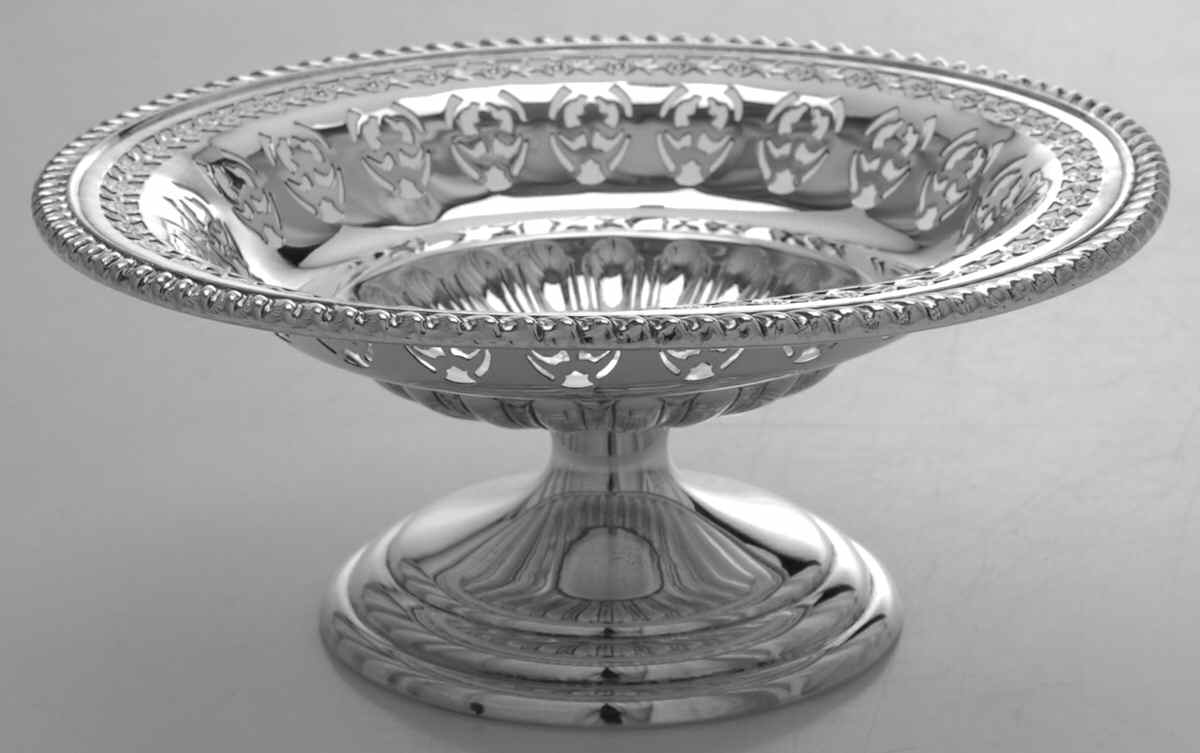 62-15 (Sterling, Hollowware) Sterling Compote by Birks Silver-1