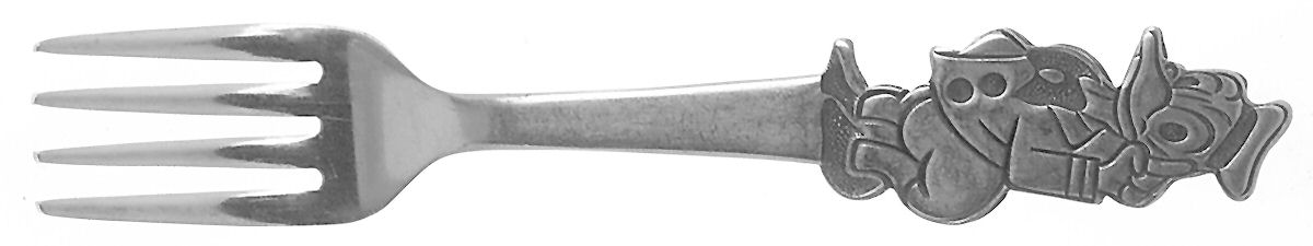 Walt Disney (Stainless) Youth Fork by Bonny-1