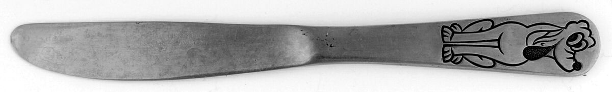 Walt Disney (Stainless) Youth Knife, Solid Piece by Bonny-1