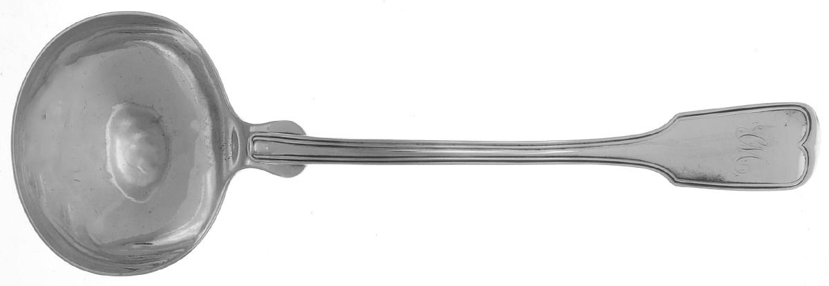 Coin Silver Flatware Bouillon Ladle by Bailey & Co-1