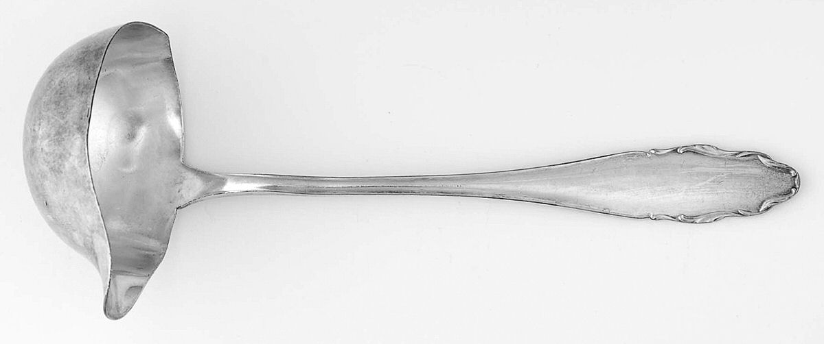 BMF6 (Silverplate) Solid Gravy Ladle by BMF-1