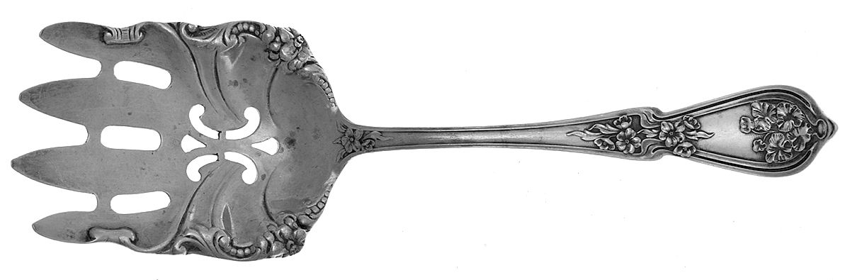 Sweetbrier (Sterling) Solid Salad Serving Fork by R. Blackinton & Co-1