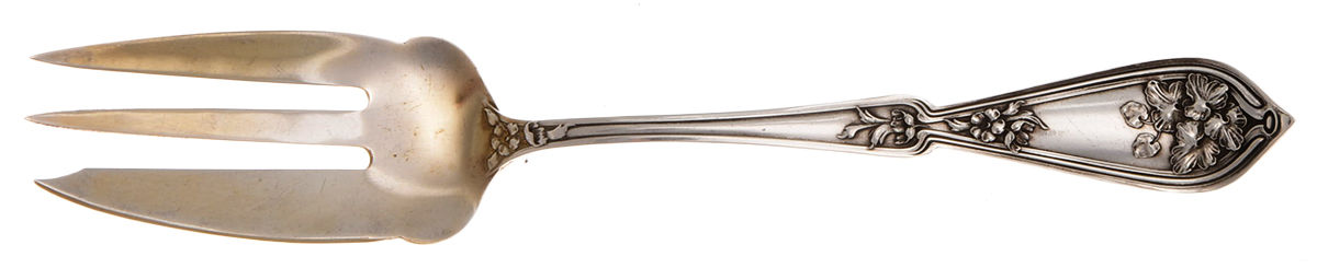 Sweetbrier (Sterling) Pastry Fork by R. Blackinton & Co-1