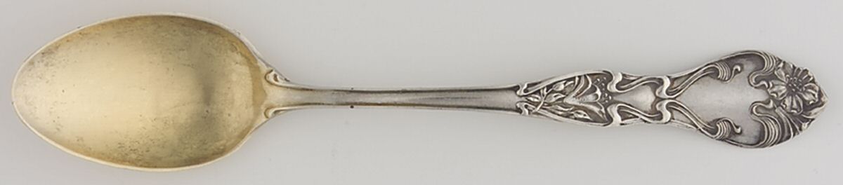Azalia (Sterling) Five O'Clock Teaspoon by R. Blackinton & Co-1