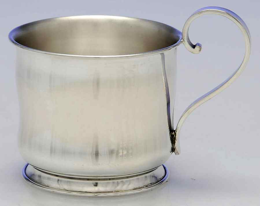 Sterling Hollowware Coffee Cup Missing Liner by Bruckmann & Sohne-1