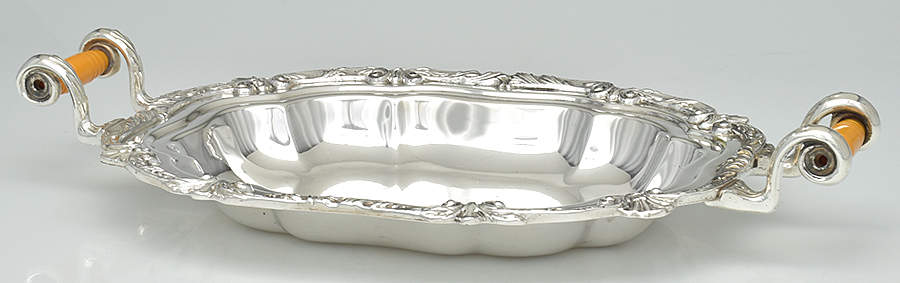 Silverplate Hollowware 14" Silverplate Buffet Dish/Tray by Birmingham Silver Co-1
