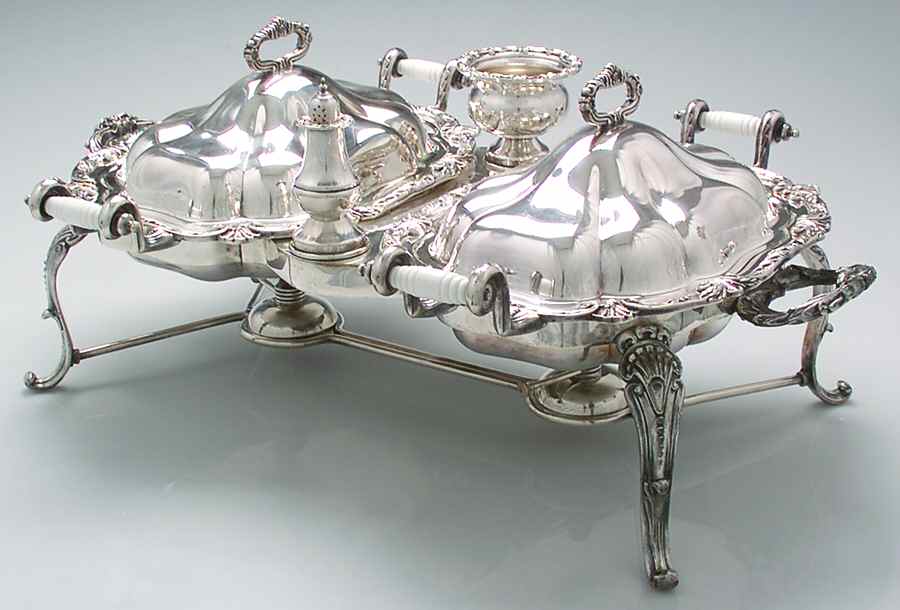Silverplate Hollowware 11 Pc Buffet Server by Birmingham Silver Co-1