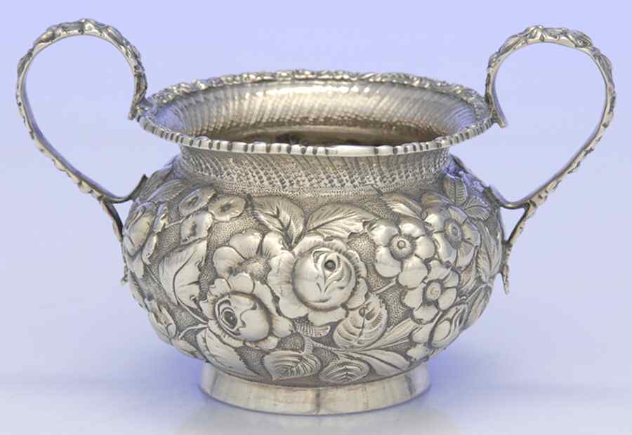 Sterling Hollowware Mini Open Sugar Bowl by Baltimore-1