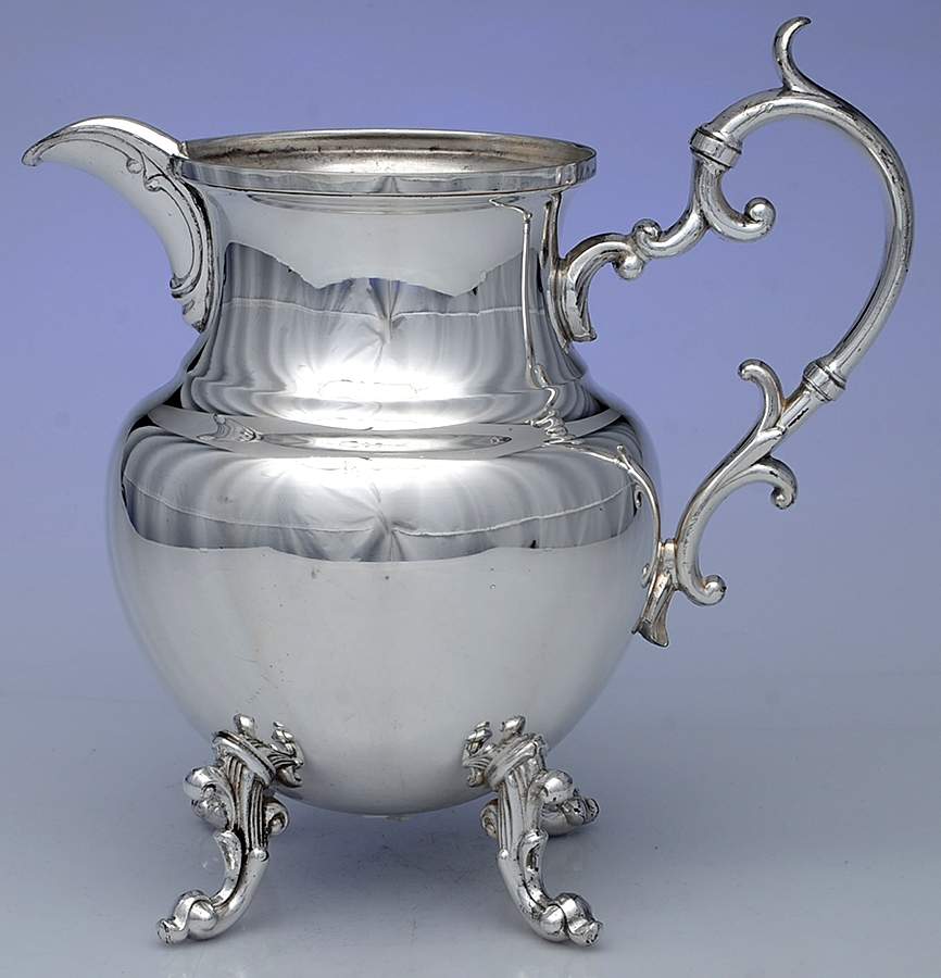 BIM14 (Silverplate, Hollowware) Silverplate Water Pitcher by Birmingham Silver Co-1