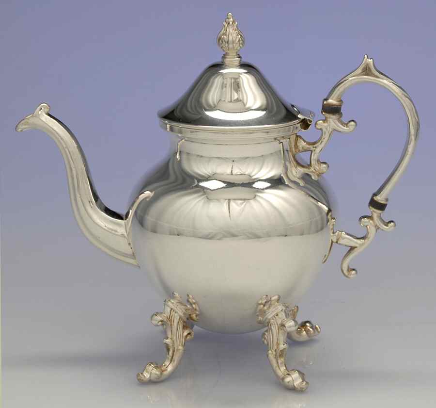 BIM14 (Silverplate, Hollowware) Teapot by Birmingham Silver Co-1