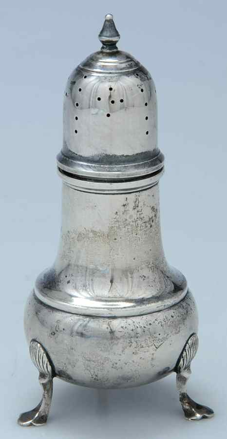 43 (Sterling, Hollowware) Pepper Shaker by Baldwin & Miller-1