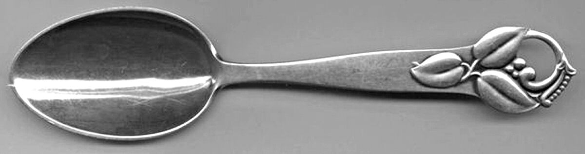 BJE1 (Sterling) Teaspoon by Berg & Jensen (Denmark)-1