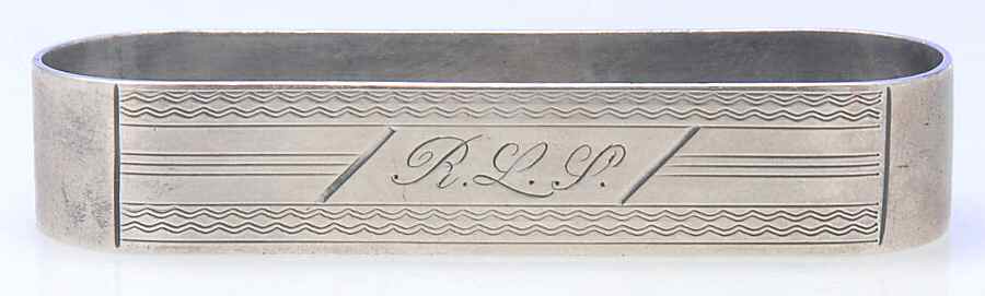 Sterling Hollowware Napkin Ring by Baldwin & Miller-1