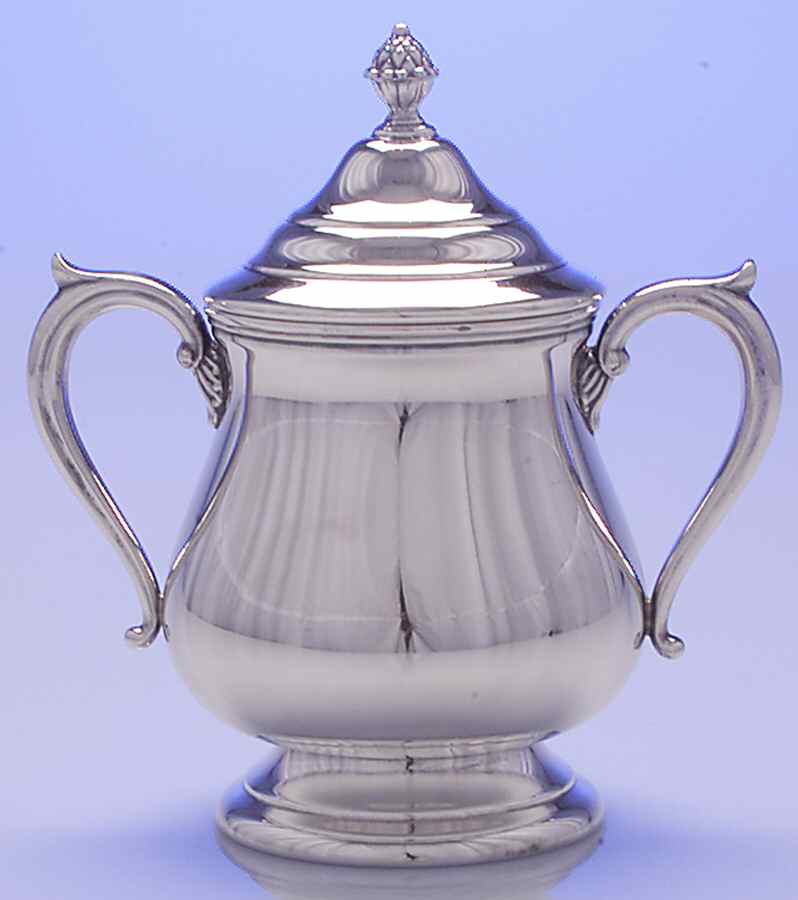 2350 (Silverplate, Hollowware) Sugar Bowl & Lid by Benedict-1