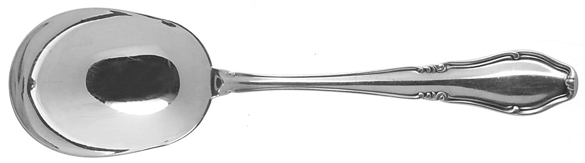 Nymphenburg (Sterling) Solid Smooth Casserole Spoon by Bruckmann & Sohne-1