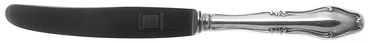 Nymphenburg (Sterling) Dessert Knife with Stainless Blade by Bruckmann & Sohne-1