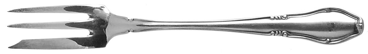 Nymphenburg (Sterling) Individual Pie Fork by Bruckmann & Sohne-1