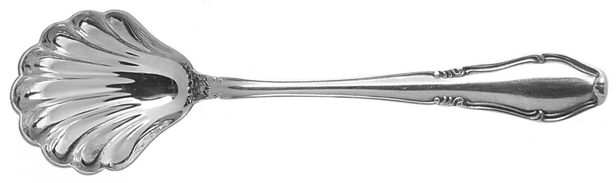 Nymphenburg (Sterling) Sugar Shell Spoon by Bruckmann & Sohne-1