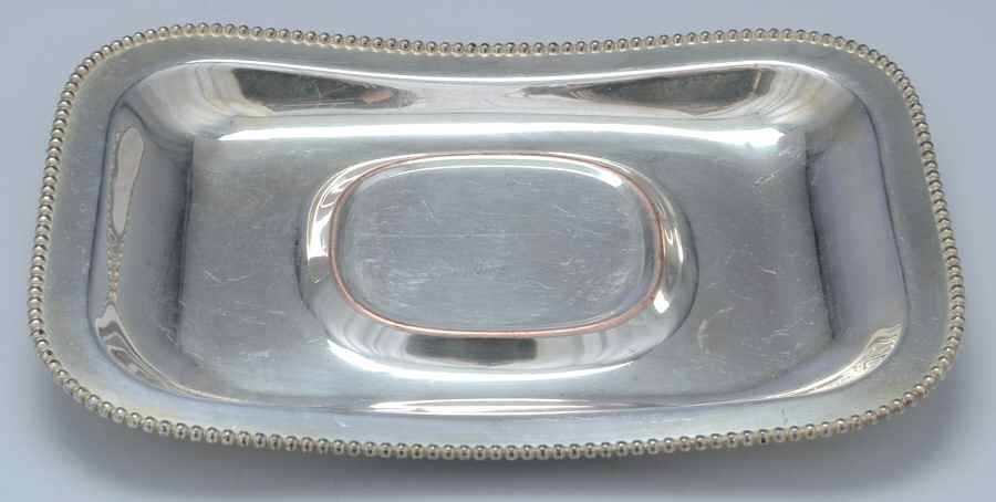 7110 (Silverplate, Hollowware) Underplate for Gravy Boat by Benedict-1