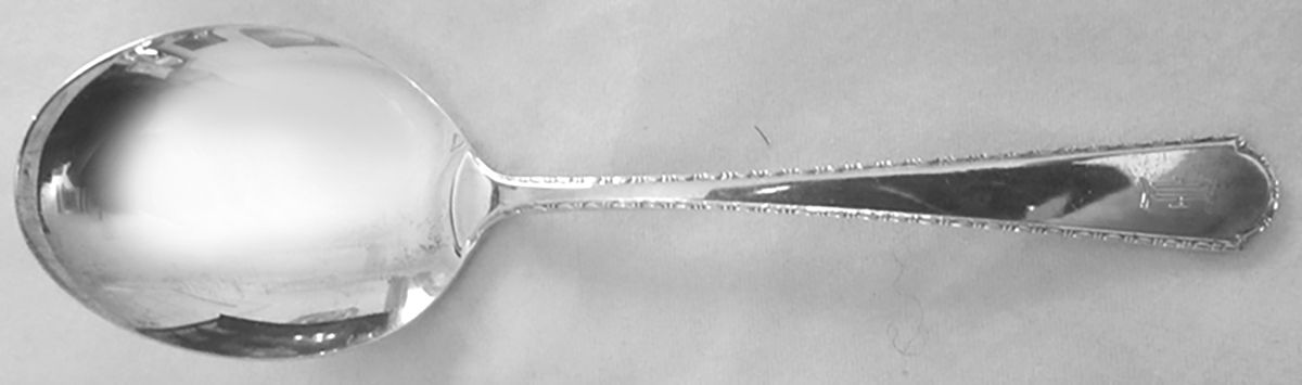 BMS39 (Sterling) Straight Handle Baby Spoon by Baker Manchester-1